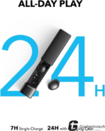 Anker Soundcore A30i Lipstick-Shaped Smart Noise Cancelling Earbuds – Black