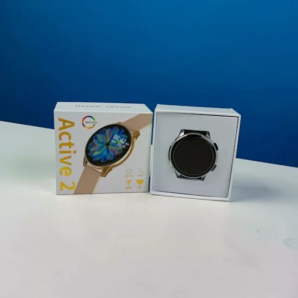 TF2 Pro-Active 2 AMOLED Smartwatch-Silver Color