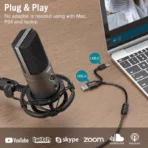 Fifine T683 USB Gaming Streaming Microphone for PC/Mac/Mobile