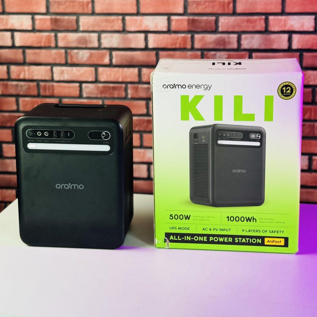 oraimo All-in-One Solar Power Station Inverter 500W, Lithium Battery 1000Wh by oraimo - Gadgetntech Bangladesh