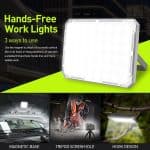 GearUP KXK-686 Rechargeable Multifunctional Work Light (50W) angle 3