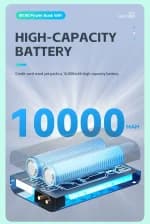 OLAX M100 WiFi 6 10000mah 5G Pocket Router angle 6