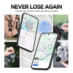 MiLi MiTag Android Location Tracker Device – Compatible with Google’s Find My Device angle 4