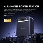 oraimo All-in-One Solar Power Station Inverter 500W, Lithium Battery 1000Wh angle 2
