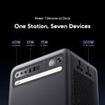 oraimo All-in-One Solar Power Station Inverter 500W, Lithium Battery 1000Wh angle 8