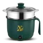 YN Electric Cooking Pot Double Deck–18cm – Green Color by YN - Gadgetntech Bangladesh