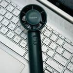 Xiaomi AISOLOVE F01 Handheld Turbo Fan (2000mAh Battery) - Green Color by Xiaomi - Gadgetntech Bangladesh