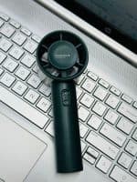 Xiaomi AISOLOVE F01 Handheld Turbo Fan (2000mAh Battery) - Green Color by Xiaomi - Gadgetntech Bangladesh