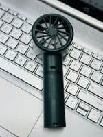 Xiaomi AISOLOVE F01 Handheld Turbo Fan (2000mAh Battery) - Green Color angle 2