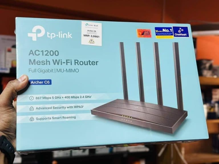 TP-Link Archer C6 Gigabit Dual-Band Wi-Fi Router by TP-Link - Gadgetntech Bangladesh