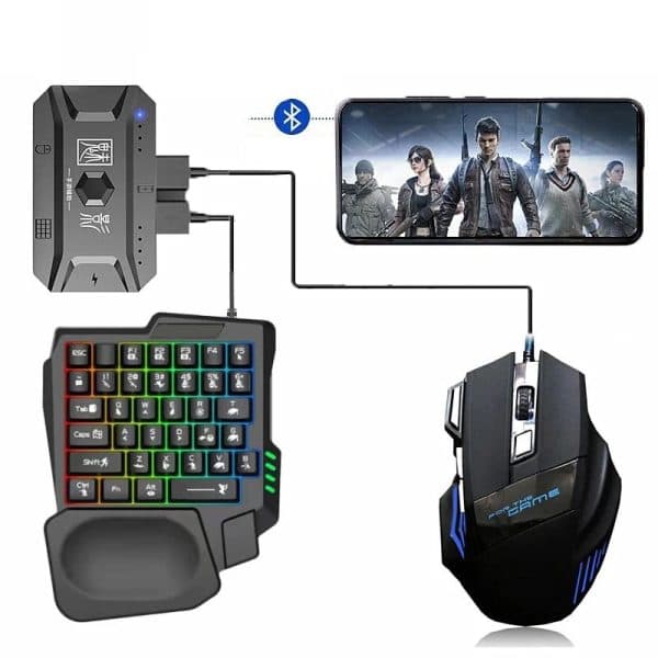 GearUP K190 Mobile Gaming RGB Keyboard & Mouse Combo by GearUP - Gadgetntech Bangladesh