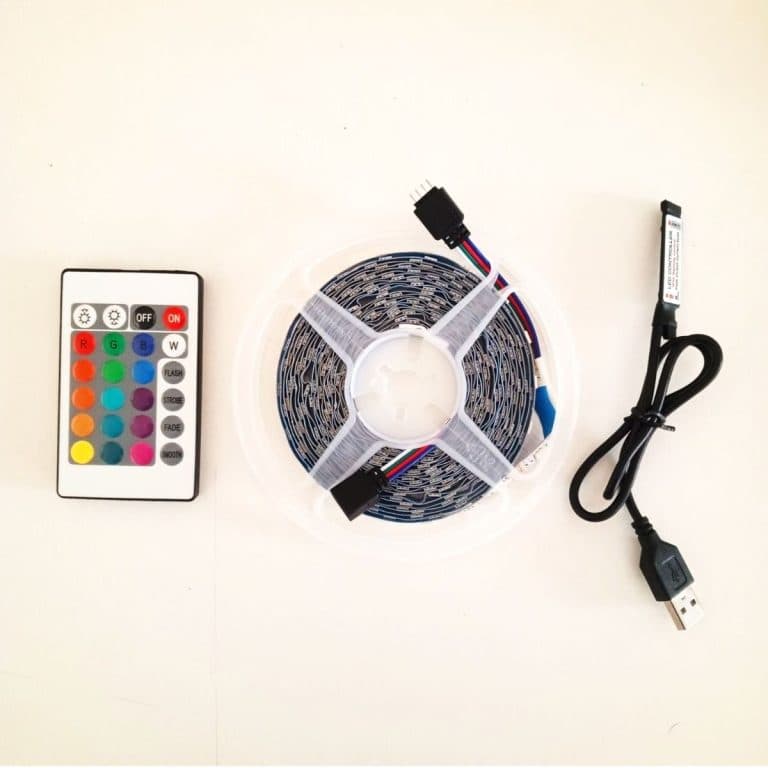 GearUP SL50 RGB LED Strip Light with Remote- 5 Meter, Non-Waterproof angle 2