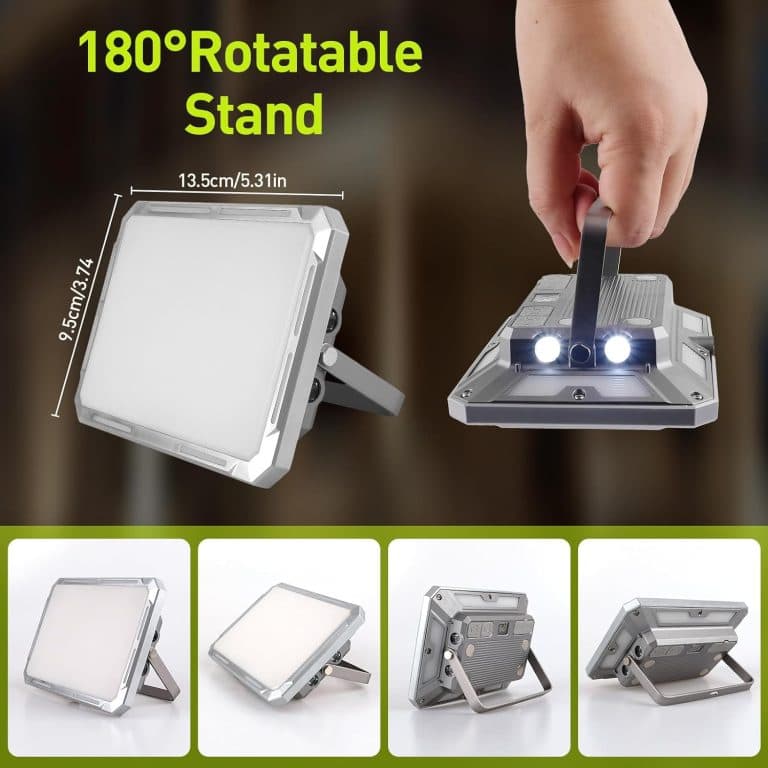 GearUP KXK-686 Rechargeable Multifunctional Work Light (50W) angle 2