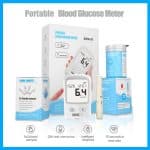GearUP BGM-20 Diabetes Measuring Machine/ Blood Glucose Meter With 25 Test Strips by GearUP - Gadgetntech Bangladesh