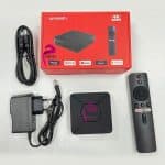 Q5 Android tv box 4k 2GB ram 8GB Storage Voice Remote IPTV compatible angle 2
