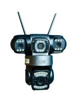 V380 PRO 3 Lens CCTV Outdoor Waterproof Night Vision PTZ Camera (4G+LAN) by V380 - Gadgetntech Bangladesh
