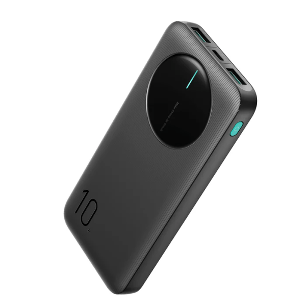 JOYROOM JR-PBF12 10000mAh 12W 2.4A LED Power Bank - Black by Joyroom - Gadgetntech Bangladesh