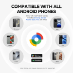 MiLi MiTag Android Location Tracker Device – Compatible with Google’s Find My Device angle 2