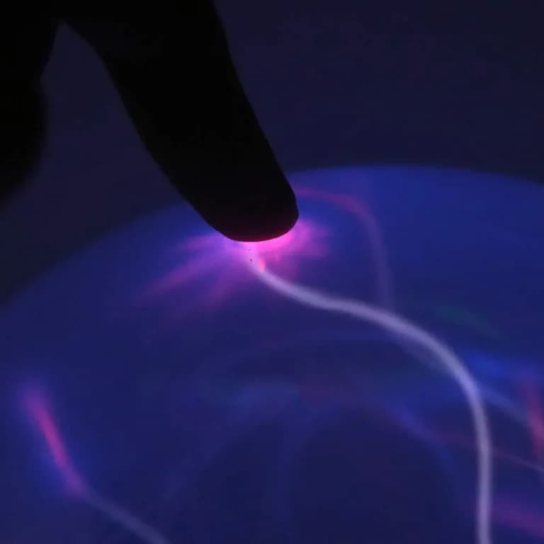 Globe Shape Magic Plasma Ball Light-5 Inch angle 2