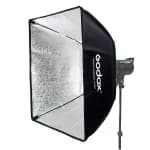 Godox Softbox Lighting Setup for YouTube Home Studio, Live streaming Combo Set- Softbox, Light Holder, Tripod Stand Full Setup (1 side) angle 2