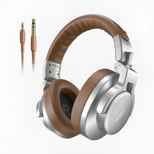 MAONO MH700 Monitoring Headphones - Brown by MAONO - Gadgetntech Bangladesh