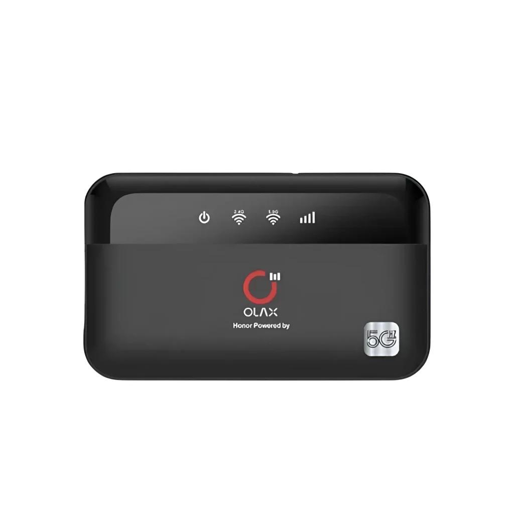 OLAX M100 WiFi 6 10000mah 5G Pocket Router angle 2