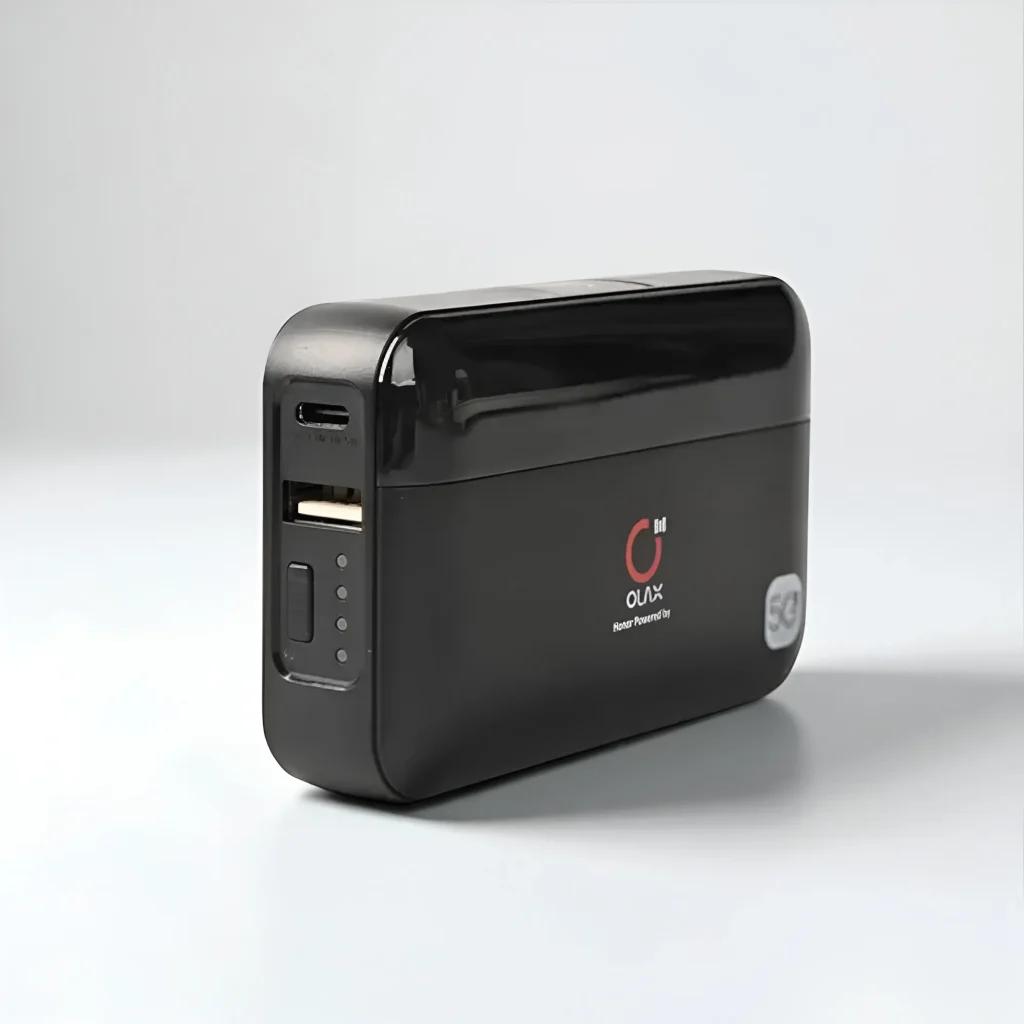 OLAX M100 WiFi 6 10000mah 5G Pocket Router by OLAX - Gadgetntech Bangladesh