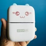 GearUP mini Thermal Bluetooth Printer - Blue Color by GearUP - Gadgetntech Bangladesh