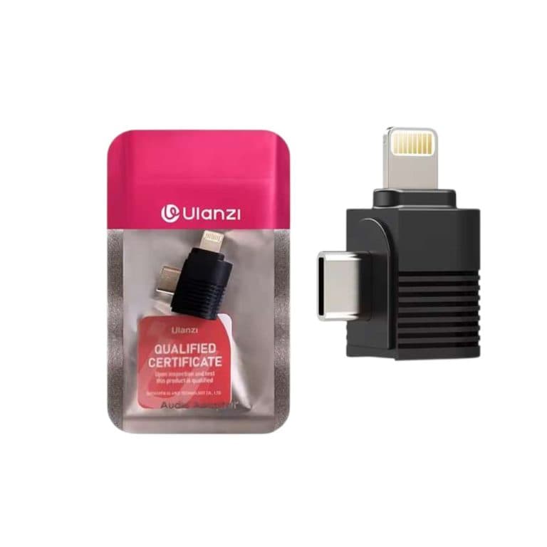Ulanzi Type C to Lighting Adapter for A100 microphone by Ulanzi - Gadgetntech Bangladesh