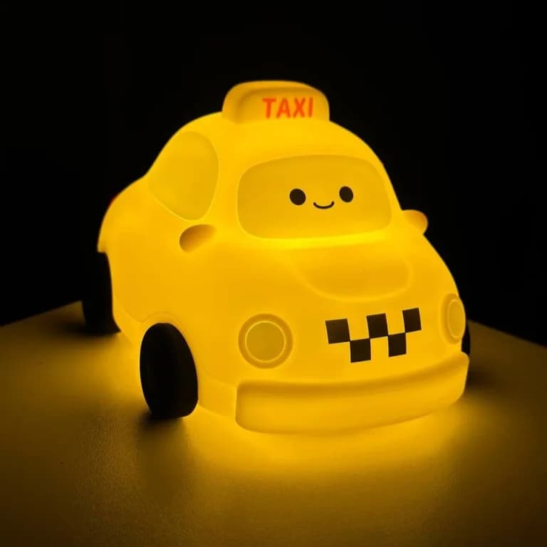 Soft Silicone Touch Control Rechargeable LED Taxi Night Lamp by Soft - Gadgetntech Bangladesh