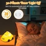 Soft Silicone Touch Control Rechargeable LED Taxi Night Lamp angle 2