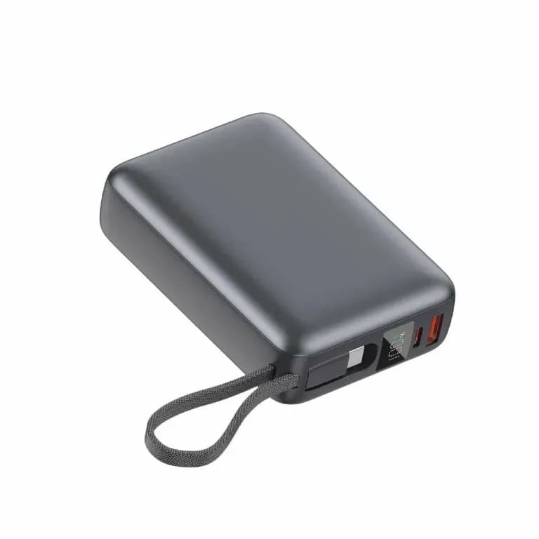 QCY PB20A 45W PD 20000mAh Fast Charging Powerbank angle 2