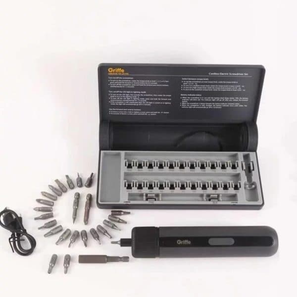 Griffe Cordless Electric Screwdriver Set by Griffe - Gadgetntech Bangladesh