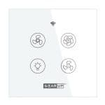 GearUP Wi-Fi Ceiling Fan Speed Controller & Light Switch — Smart TUYA / Smart Life App Control - (Without Remote) by GearUP - Gadgetntech Bangladesh