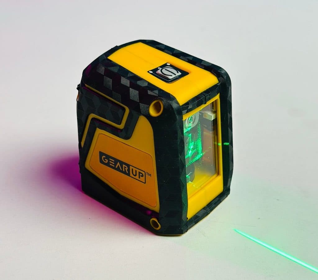 GearUP Precision Self-Leveling Cross Line Laser Level – Ultra-Bright Green Beam by GearUP - Gadgetntech Bangladesh
