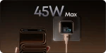 Anker Nano 45W GaN Fast Charger with Smart Display (A121D) angle 5