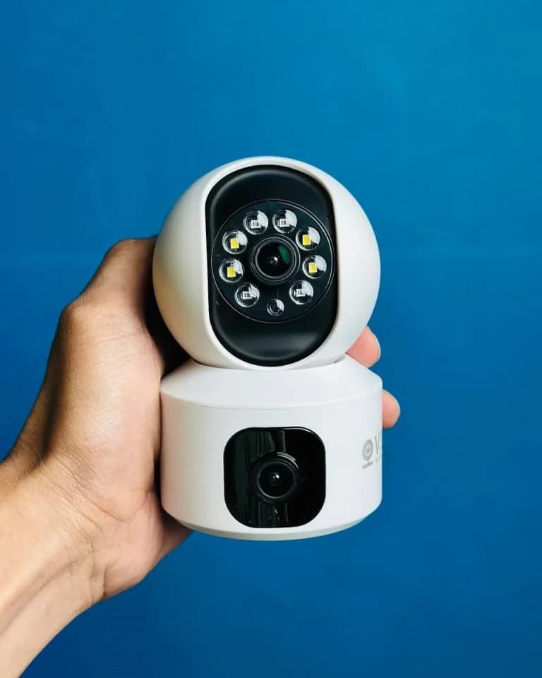 V380 Dual Lens Wifi IP camera by V380 - Gadgetntech Bangladesh