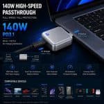 Smart Auto Stop Full Charging Adapter Overcharge Protection – AI Powered Auto Eject USB-C for Smartphone,Laptop Tablet angle 2
