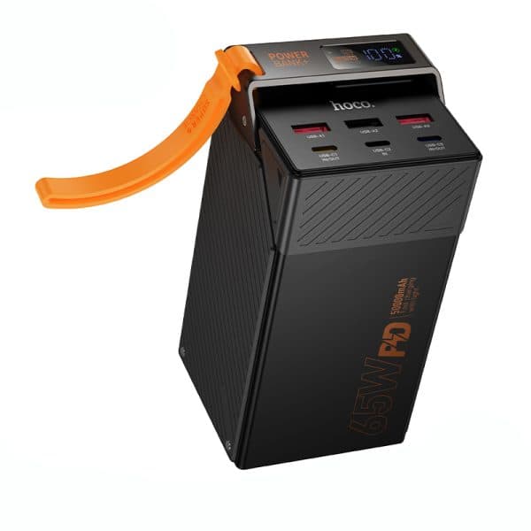 Hoco DB100A Harmony 50000mAh PD65W Power Bank – Maximum Capacity, Full Protocol Compatibility) by Hoco - Gadgetntech Bangladesh