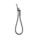 USAMS SJ784 U97 60W Type-C to Type-C Lanyard Fast Charging Data Cable (30cm) by USAMS - Gadgetntech Bangladesh