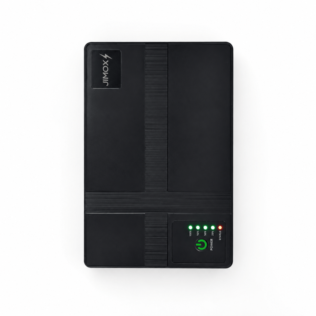 JIMOX JM-01 Multi-Output Mini UPS for Router & ONU (10400mAh, Fast Charging) angle 2