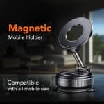 Magnetic Vacuum Phone Holder K007 by Magnetic - Gadgetntech Bangladesh