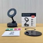 Magnetic Vacuum Phone Holder K007 angle 4