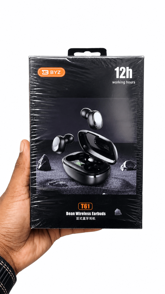 BYZ T61 Bean True Wireless Earbuds by BYZ - Gadgetntech Bangladesh