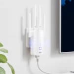 Hoco HI35 Wifi Repeater | WLAN/LAN Port (10/100Mbps) angle 4