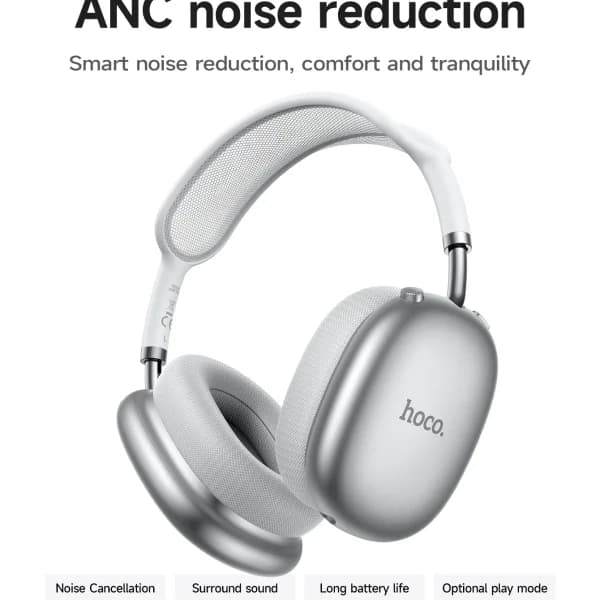 Hoco W55 Plus Extra 170H Long Usage ANC Headphone by Hoco - Gadgetntech Bangladesh