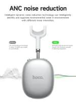 Hoco W55 Plus Extra 170H Long Usage ANC Headphone angle 2