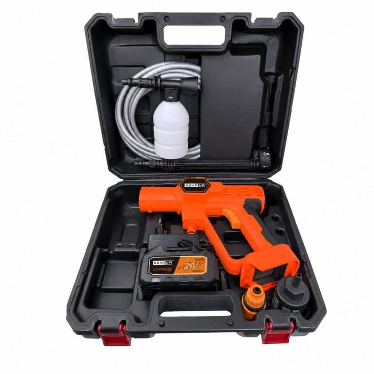 Multi-Nozzle Premium Car Wash Spray Gun Machine with Rechargeable 1 Battery angle 2