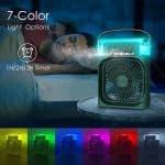 Extonic Air Cooler Fan (ET-C702) - Green Color angle 2