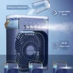Extonic Air Cooler Fan (ET-C702) - Blue Color angle 2